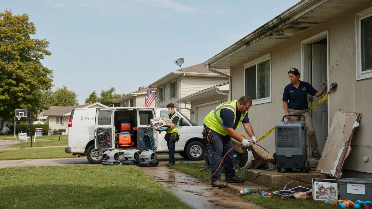 Water Damage Restoration in Higginsport, OH near me